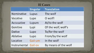 Proto-Indo-European Grammar