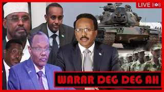 DEG DEG: Warar Culus oo Shirka Villa Somalia laga helay, Weerar Afgooye & Kumaandoos oo Qabsaday...