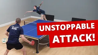 Unstoppable forehand attack