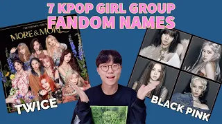 7 Kpop Girl group Fandom names and their meaning
