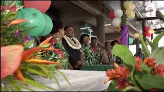 Minister for Local Government Hon  Maciu Nalumisa opened the Flower Vendors Facility in Suva