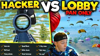 1 HACKER vs 99 PAN PLAYERS | PUBG MOBILE