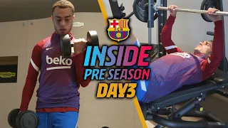 🏋️‍♀️ IN THE GYM WITH GRIEZMANN, DEST, DE JONG... | INSIDE PRE-SEASON (Day 3)