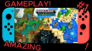 Nintendo Switch Lite Minecraft ep 01 gameplay