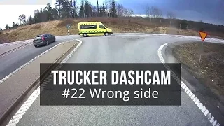 Trucker Dashcam #22 Wrong side