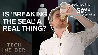 The science behind "breaking the seal" — why alcohol makes you pee more often