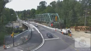 Timelapse: Keith Road Bridge demolition