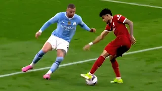 Luis Diaz vs Manchester City defenders - Luis Diaz vs Kyle walker - What a Run