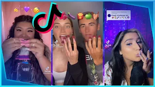 ASMR EMOJI CHALLENGE 😋😋| ASMR TİKTOK COMPİLATİON #3