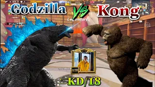 Godzilla And Kong - Who Is The King? God Of Gungame / KD: 18