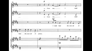 The Music of Stillness (E. Hagenberg) Score Animation