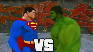 Superman Vs Hulk - O Combate | Games EduUu