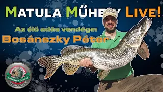 Pergetés, Országos csónakos bajnokság | Matula Műhely Live! - Bosánszky Péterrel