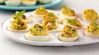 How to Make Fully Loaded Deviled Eggs | Appetizer Recipes | Allrecipes.com