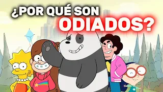 Por qué hay personajes tan ODIADOS en las caricaturas?