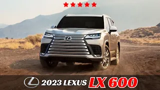 LEXUS LX 600 2023 года: стильный и комфортный езда по бездорожью