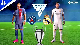 FIFA 24 - PSG vs Real Madrid - UEFA Champions League 2023/24 Final Match | PS5™ 4K