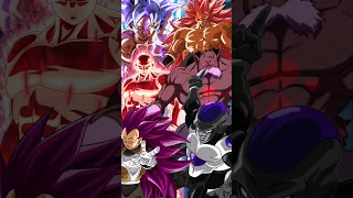 Who is strongest | Goku Jiren Vegeta VS Black Goku Toppo Black Freezer #shorts #dbs #anime #vs #goku