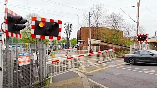 Highams Park Level Crossing, London