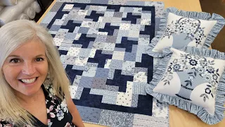 ***BEGINNER QUILT*** FAST AND EASY!!! "Fruit Cake" Full Tutorial!