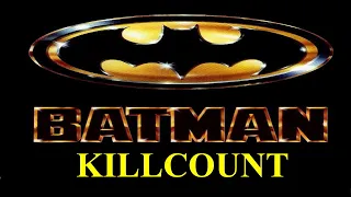 Batman (1989) Jack Nicholson & Michael Keaton killcount