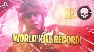 *NEW* 25 KILLS WORLD *RECORD* SOLO FIRESTORM (KILL RECORD) - Battlefield V