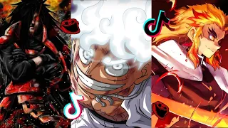 Anime Edit Badass 🍷 Anime Moments Tiktok compilation PART 85 in [4K]