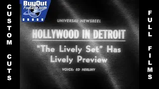 Hollywood Film 'The Lively Set' Premieres In Detroit 1964