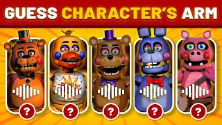 Guess the fnaf Character by Voice and Arm | Fnaf Quiz - Five Nights at Freddys