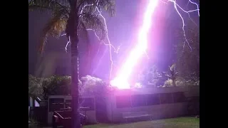 Scariest Lightning Strikes Caught On Camera!