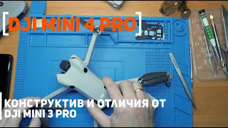 Dji Mini 4 Pro конструктив и отличия от Dji Mini 3Pro