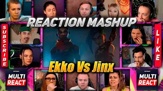 Ekko Vs Jinx Arcane Episode 7 Reaction Mashup