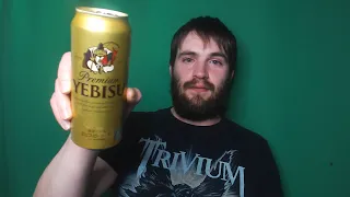 Sapporo Premium Yebisu Japanese Beer - First Time Taste Test [Drinkin' With Johnny]