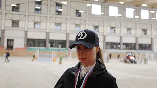 Мария Бибикова - победительница маршрута 130 см