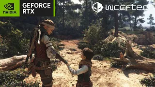 A Plague Tale: Requiem NVIDIA RTX Raytracing Shadows Enabled vs Disabled