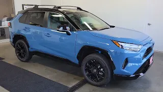 2023 Toyota RAV4 Hybrid XSE in Cavalry Blue