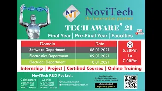 Trending Technologies |Day 2_Electronics Development |NoviTech