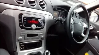 Ford S-Max how to remove the factory radio 2006 -2015 simple guide.