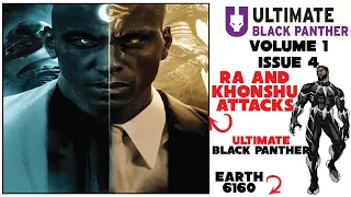 Ultimate Black Panther Issue 4 Comic Book Summary: Black Panther Killmonger Storm In Earth 6160