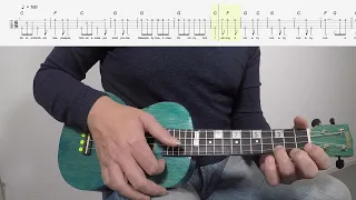 Golden Slumbers #ukulele  Chords Level 3