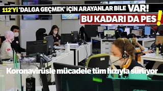 112 Acil Çağrı Merkezini Arayıp Dalga Geçiyorlar