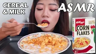 ASMR CORN FLAKES CEREAL (No Talking) EATING SOUNDS | Irachwan ASMR