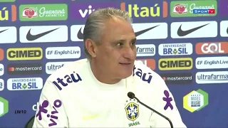 Veja o que Tite falou sobre Neymar em coletiva 30/08