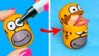 12 Ideas DIY De Útiles Escolares / Trucos Escolares Que Son Simplemente Brillantes