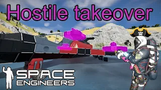 Explaining Hostile Takeover Mod in 5 minutes or less // Space Engineers mods