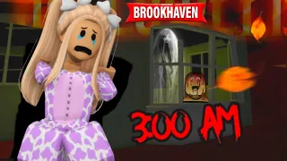 PROBANDO HACKS ATERRADORES de BROOKHAVEN a las 3AM 😵 | me dio MUCHO miedo | ValeryRm