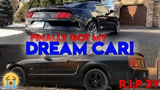 My 2006 Mustang GT Was TOTALED! I'M BACK WITH A 2016 MUSTANG GT PREMIUM!