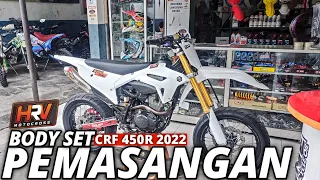 TUTORIAL PEMASANGAN BODY CRF 450R BAWAAN HARVYMX KE CRF 150L ❗ALA ALA GHOIB GARAGE ❗ AUTO GANTENG❗❗❗