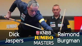 3-Cushion KNBB Jumbo Masters 2021 - SemiFinal Dick Jaspers vs Raimond Burgman