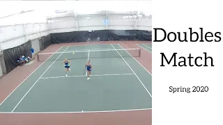 Doubles Match Highlights College Tennis - ASU vs HSU 2020